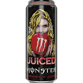 MONSTER BAD APPLE ENERGY CANS 500ML X12