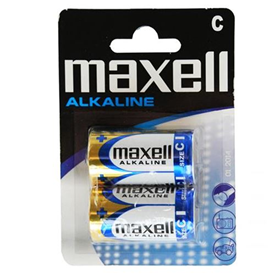 PILES MAXELL ALKALINES C LR14 B.2PACK X12