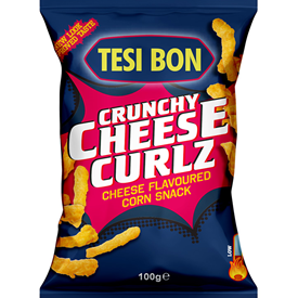 TESI BON CHEESE CURLZ 100GR X14