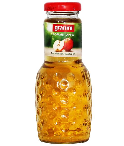 GRANINI ABC POMME 100% BOCAL VP 25CL X12