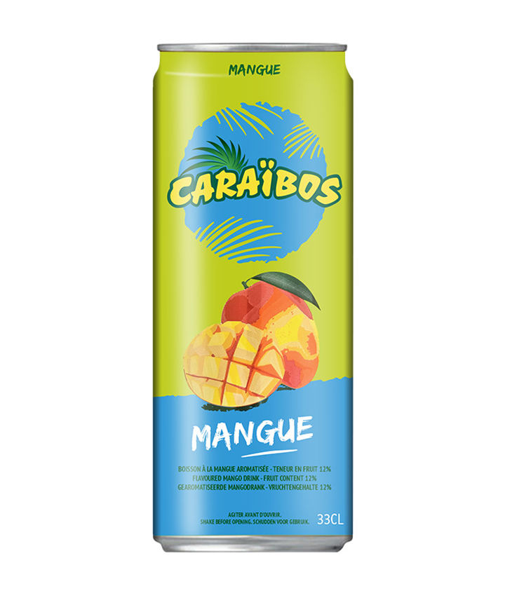 CARAIBOS JUS MANGO CANS 330ML X24