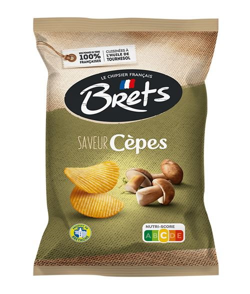 CHIPS BRETS SAVEUR CEPES 125GR X10