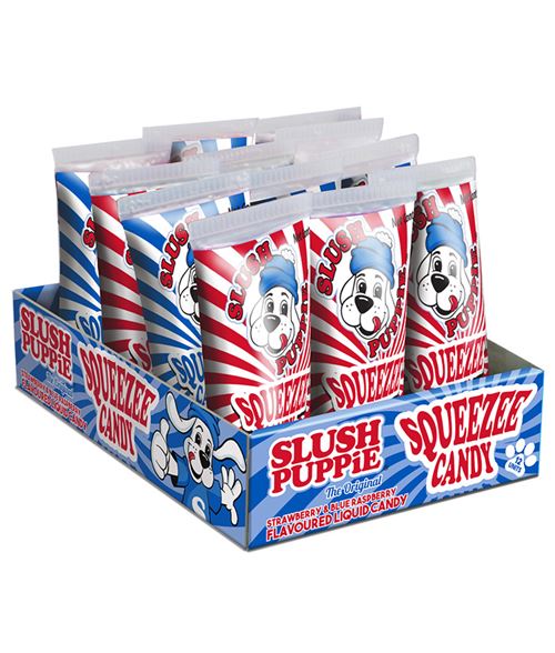 SLUSH PUPPIE SQUEEZE CANDY 60GR X12