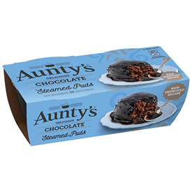 AUNTY'S CHOCOLATE PUDDING 2X95 GR X6