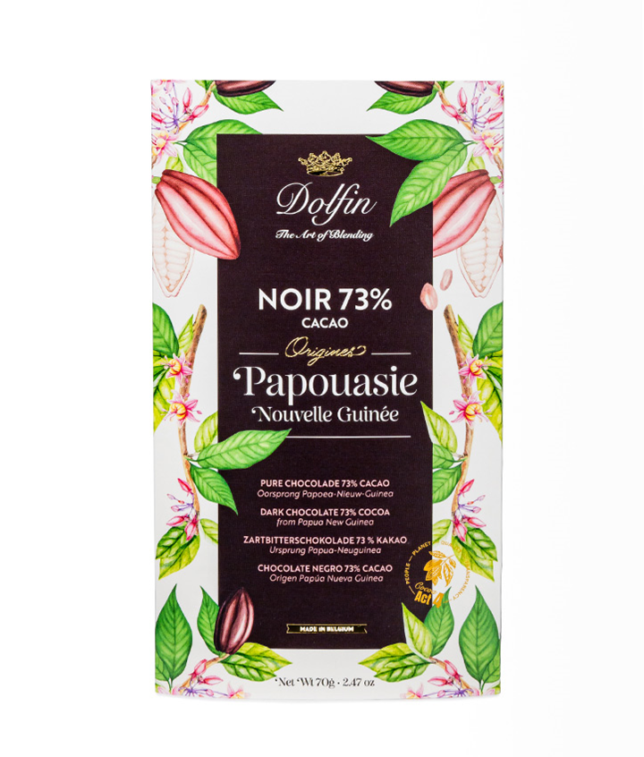 DOLFIN TABL. ORIGIN NOIR PAPOUASIE 70GR X15