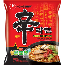 NONG SHIM SACHETS IMPORT KOREA 120 GR X 20