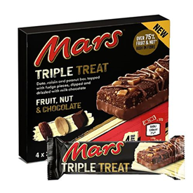MARS FRUIT & NUTS 4PACK 4X32GR X10