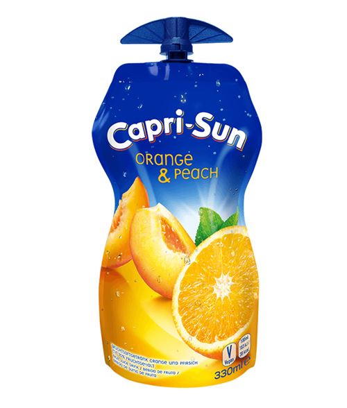 CAPRI-SUN POUCH ORANGE PECHE 330ML X15