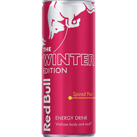RED BULL WINTER EDITION SPICED PEAR UK 250ML X12
