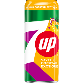 7UP EXOTIQUE CANS 330ML X 24