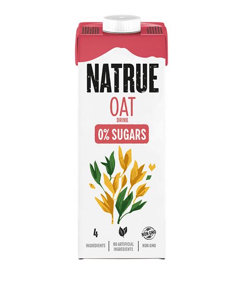 NATRUE OAT 0 SUGARS 1L X6