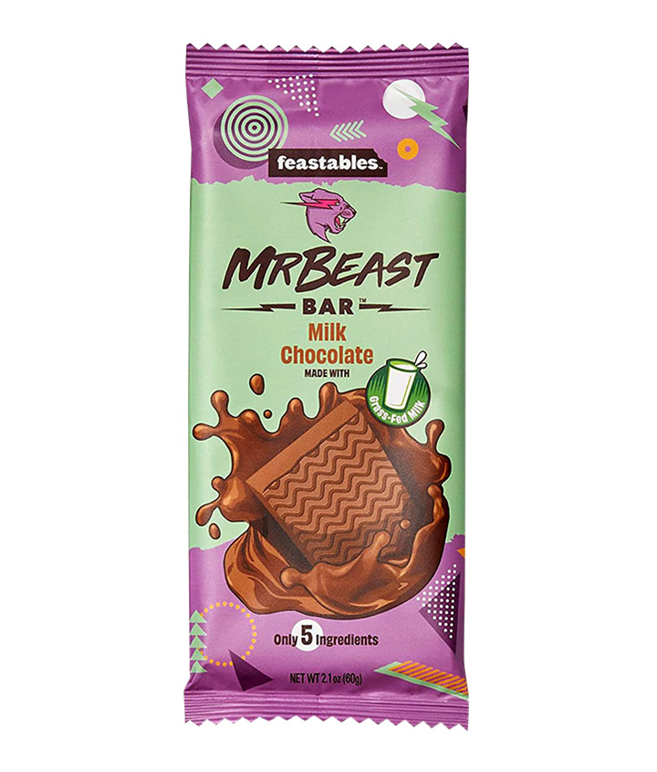 MR BEAST MILK CHOC. 60GR X10