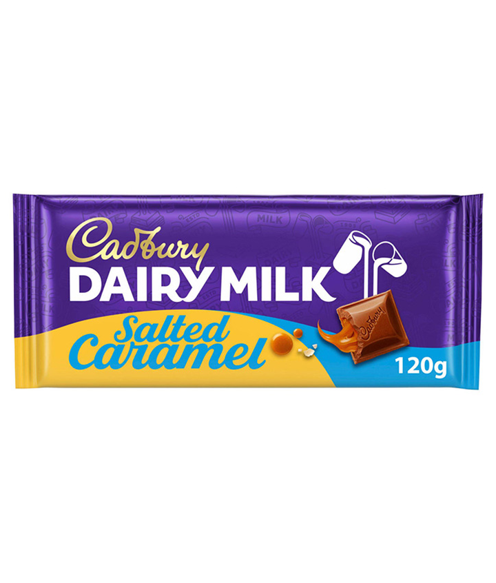 CADBURY DAIRY MILK SALTED CARAMEL 120GR X16