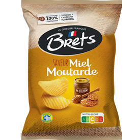 CHIPS BRETS MIEL MOUTARDE 125GR X10