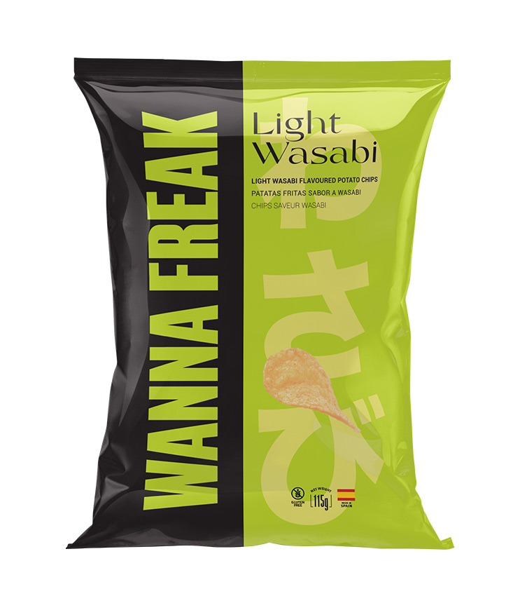 WANNA FREAK LIGHT WASABI 115GR X10