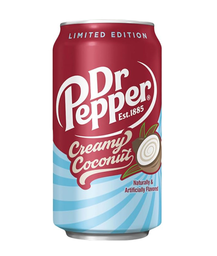 DR PEPPER CREAM COCONUT USA CANS 355ML X12