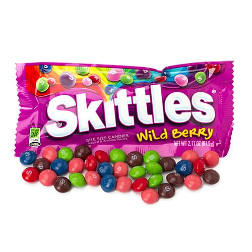 SKITTLES WILD BERRY 36X45GR