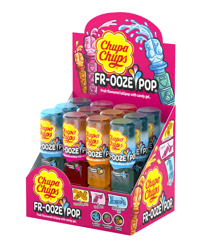 CHUPA CHUPS FR-OOZE POP 26GR X12