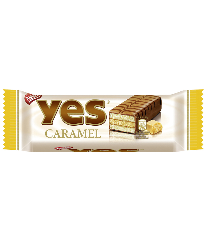 NESTLE YES CARAMEL 12 X32GR