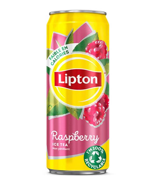 LIPTON FRAMBOISE CANS 33CL X24