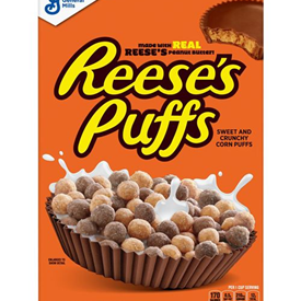 REESE'S PUFFS PEANUT BUTTER 326GR X 12