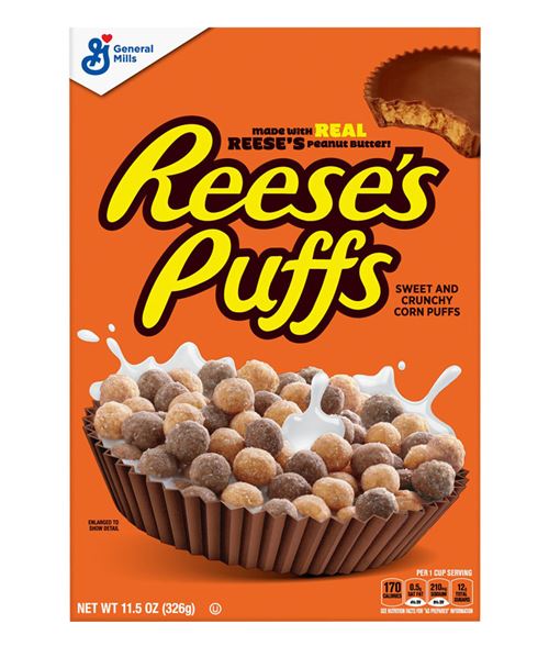 REESE'S PUFFS PEANUT BUTTER 326GR X 12