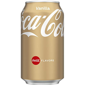 COKE VANILLA CANS 330ML X 24