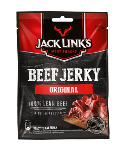 JACK LINKS ORIGINAL BEEF CLIPSTRIP  25GR X 12