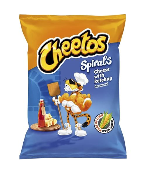 CHEETOS SPIRALE CHEES KETCH (61901)130GR X14