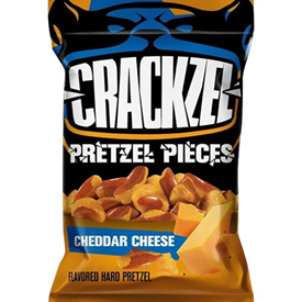 CRACKZEL PRETZEL CHEDDAR CHEESE 85GR X24