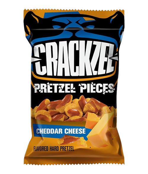 CRACKZEL PRETZEL CHEDDAR CHEESE 85GR X24