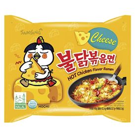 BULDAK SAMYANG CHICKEN SPICY CHEESE 140GR X40