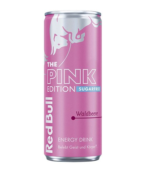 RED BULL PINK EDITION SUGAR FREE 250ML X24