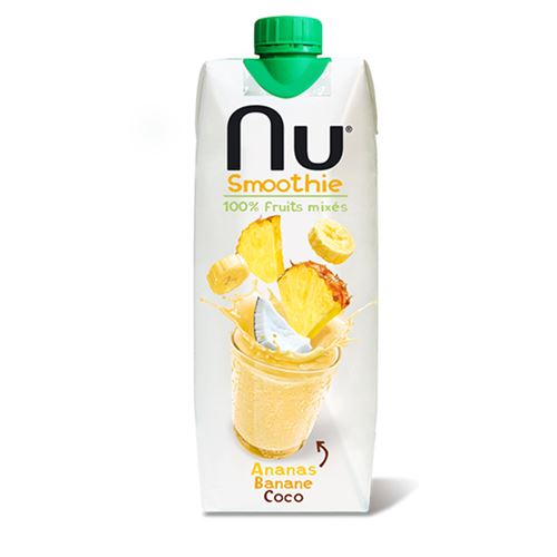 NU SMOOTHIE PINEAPPLE BANANA COC