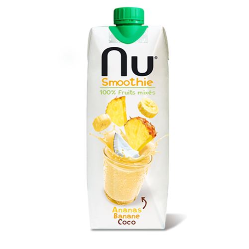 NU SMOOTHIE PINEAPPLE BANANA COC