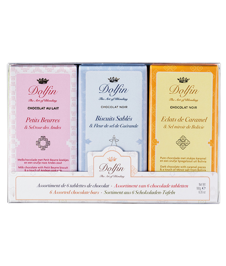 DOLFIN COFFRET6 X MINI-SUCRÉ/SALÉ 30GR X10