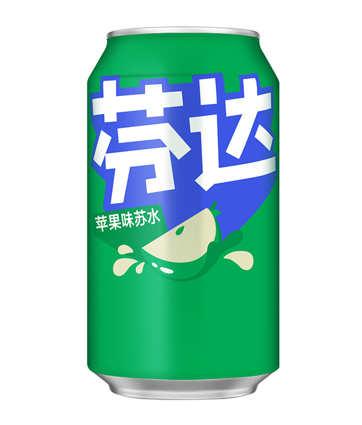 FANTA ASIA GREEN APPLE CANS 330ML X12