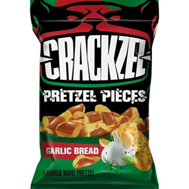 CRACKZEL PRETZEL GARLIC BREAD 85GR X24