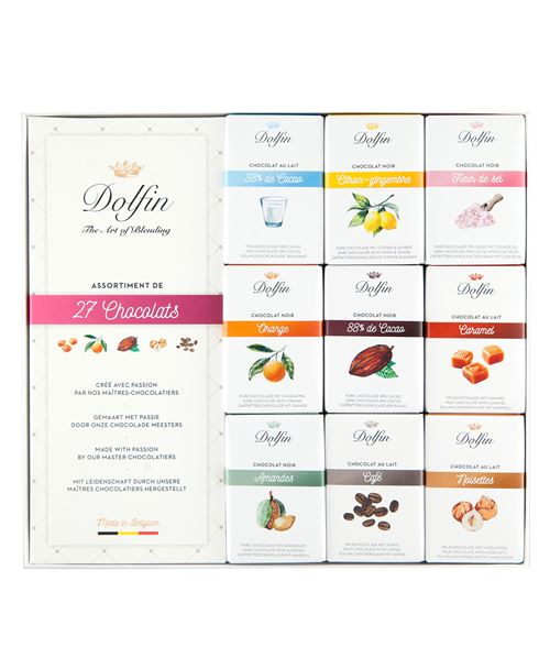 DOLFIN NAPOLITAIN BOX  27 X 10GR X 10