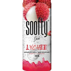 SOOFTY DRINK LYCHEE 330ML X24