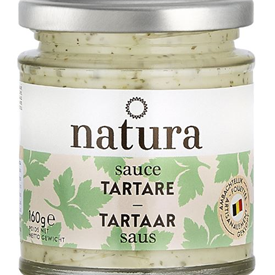 NATURA TARTARE SAUCE JARS 160GR X 12