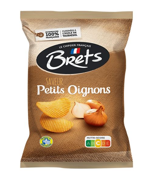 CHIPS BRETS PETITS OIGNONS 125GR X 10