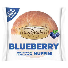 MUFFIN A.MABELS BLUEBERRY 100GR X16