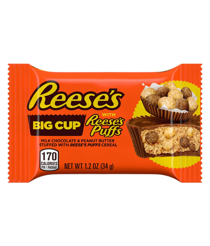 REESE'S BIG CUP REESES PUFFS (1.2OZ) 34GR X16