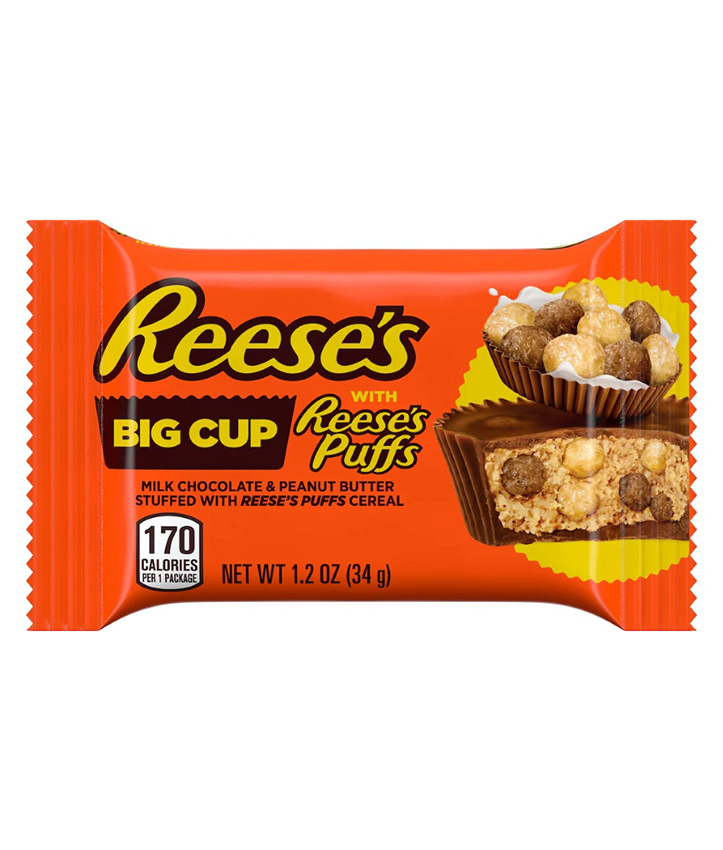 REESE'S BIG CUP REESES PUFFS (1.2OZ) 34GR X16