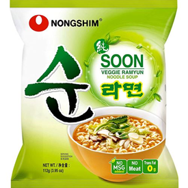 NONG SHIM SACHETS VEGGIE 112GR X20