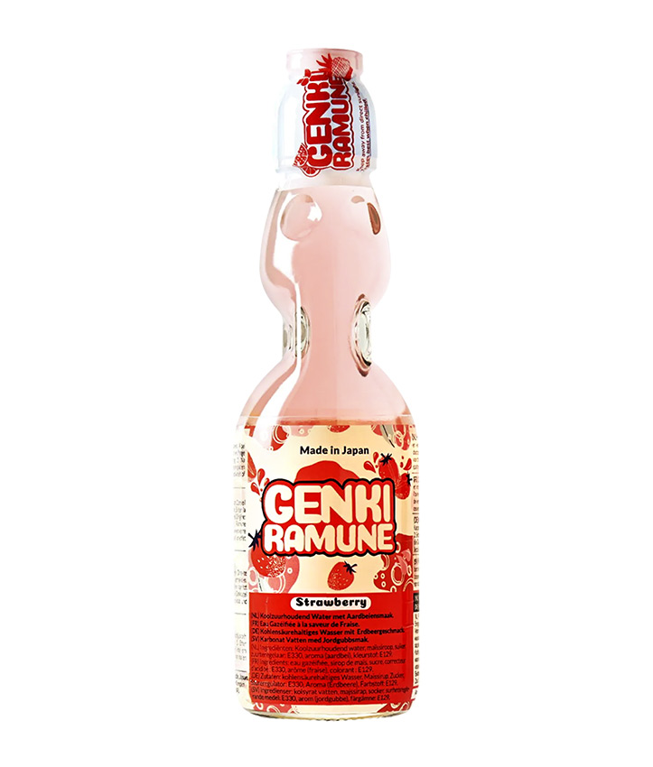 GENKI DRINK STRAWBERRY 200ML X30