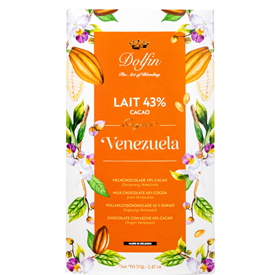 DOLFIN TABL. ORIGIN LAIT VENEZUELA 70GR X15