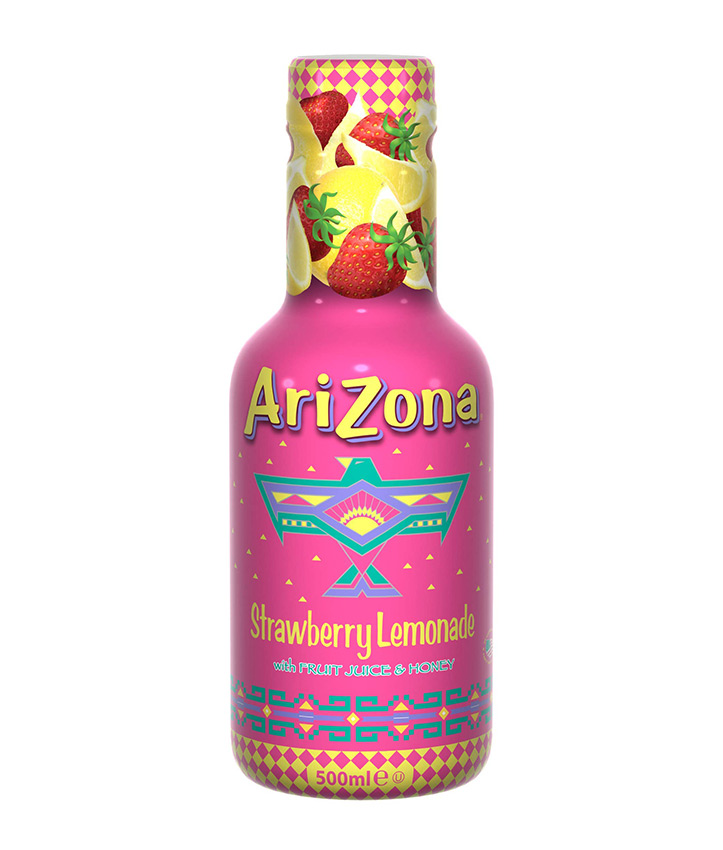 ARIZONA STRAWBERRY LEMONADE PET 500ML X6