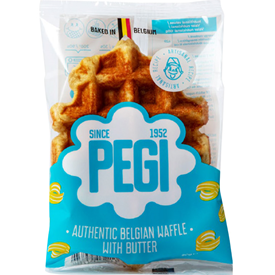 PEGI BUTTER WAFFLES 90GR X20